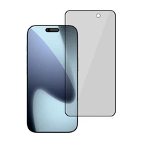 Grūdintas stiklas Tel Protect 10X Privacy Titanium for Iphone 17 Pro (vokas)