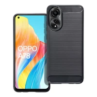 CARBON dėklas telefonui OPPO A78 5G juodas