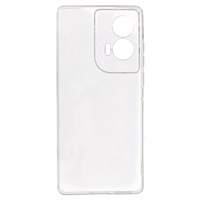 Itin plonas 1mm dėklas telefonui Motorola Moto G85 5G permatomas