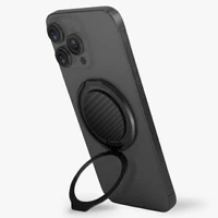 Uniq Gripfit Premium 360 magnetinis laikiklis su atrama – juodas / anglies juodas