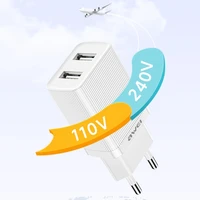 Įkroviklis Awei C15L-EU 10W 2xUSB-A + USB-A to Lightning cable 1.0m baltas