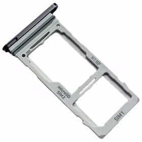 SIM kortelės laikiklis Samsung N985/N986 Note 20 Ultra Mystic Black originalus (service pack)