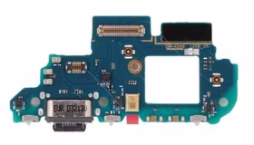 Lanksčioji jungtis Samsung A546 A54 5G 2023 su įkrovimo kontaktu, mikrofonu originali (service pack)