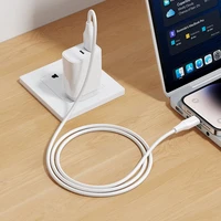 Silikoninis USB A-Lightning Hoco 2,4A 1 m X124 baltas