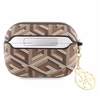 Guess GUAP2PGCE4CW dėklas AirPods Pro 2 - rudas GCube Charm