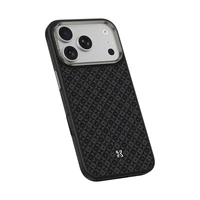 "Benks Magnetic Armor Pro Armor Grid Kevlar korpusas su metaliniu rėmeliu 600D (Y070), skirtas "Iphone 17 Pro Max", juodos spalvos