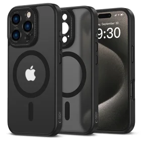 Tech-Protect MagCam Magnetinis iPhone 16 Pro dėklas - pusiau permatomas