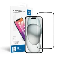 Apsauginis stiklas Blue Star - APP IPHONE 15 Plus/16 Plus 5D pilna danga - juodas