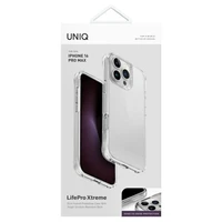 Uniq LifePro Xtreme dėklas iPhone 16 Pro Max - Skaidrus