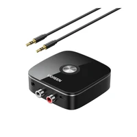 Bluetooth adapteris imtuvas Ugreen CM123 2xRCA/AUX Bluetooth 5.0 juodas (30445)