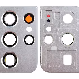 Samsung G998 S21 Ultra 5G kameros stikliukas Phantom Silver ORG