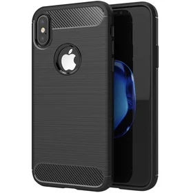 CARBON dėklas telefonui IPHONE X juodas