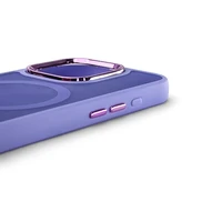 Magnetinė kolekcija MagSafe dėklas iPhone 16 Pro Max - violetinė