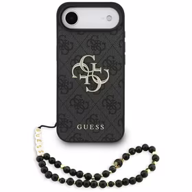 Guess 4G Strap 4G Classic Logo dėklas telefonui iPhone Air - juoda