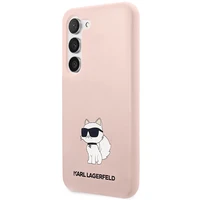 Karl Lagerfeld KLHCS23SSNCHBCP S23 S911 silikoninis dėklas rožinis Choupette