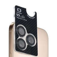 Grūdintas stiklas Tel Protect Titanium objektyvo 99% AR Aramid serija kamerai Samsung Galaxy S25 Ultra (5 vnt.)