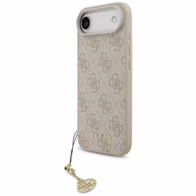 Guess 4G Charms Collection Magnetinis dėklas telefonui iPhone Air - rožinė