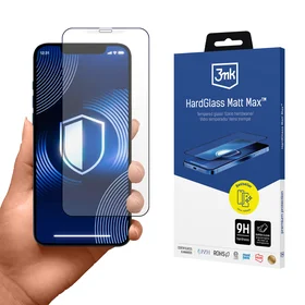 Matinis grūdintas stiklas 3mk HardGlass Matt Max Apple iPhone X/XS/11 Pro