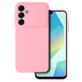 Camshield Minkštas dėklas telefonui Samsung Galaxy A16 4G/5G šviesiai rožinis