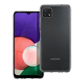 Dėklas telefonui 2 mm skaidrus skirtas SAMSUNG A22 5G