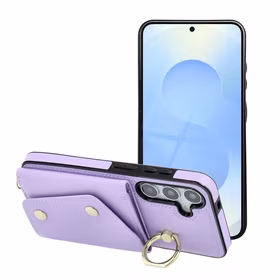 Piniginis dėklas WONDER Samsung S25 EDGE violetinis