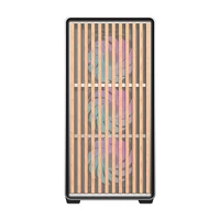 Kompiuterio korpusas Darkflash DS900WD (juodas) + 4 ventiliatoriai