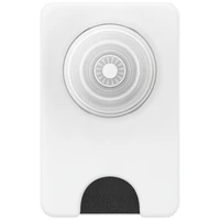 Popsockets PopWallet+ PopGrip PW+ MS G2 MagSafe piniginės telefono laikiklis ir stovas, Baltas ir skaidrus