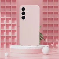 MagColor Pure dėklas telefonui Samsung Galaxy S25 Edge pudros rožinė