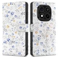 Tech-Protect Wallet dėklas telefonui Xiaomi Redmi Note 14 Pro 5G / 14 Pro+ 5G / Poco X7 5G - ramunės su lapais