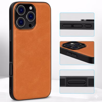 Dėklas X-Level "Earl III Collection" Apple iPhone 17 Pro oranžinis