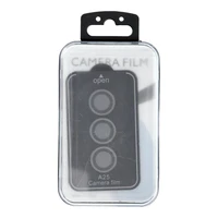 Kameros objektyvo apsauginis stiklas 9H skirtas SAMSUNG A25 juodas