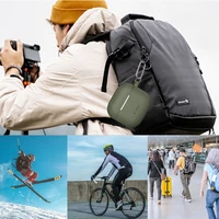 Tech-Protect silikoninis dėklas su kabliuku AirPods 4 - rožinis