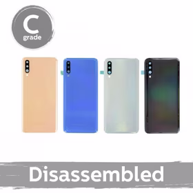 Galinis dangtelis skirtas Samsung A705 2019 A70 baltas su stikliukais 100% originalus (8/10 naudotas)