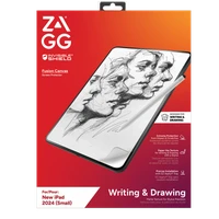 ZAGG InvisibleShield Fusion Canvas antibakterinė apsauginė plėvelė, imituojanti popierių, skirta "iPad Pro 11" 2024