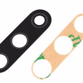 Xiaomi Mi A3/CC9e kameros stikliukas juodas (only lens) ORG