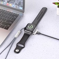 Borofone belaidis indukcinis įkroviklis BQ25 iWatch 2,5W sidabrinis