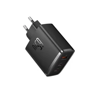 Sieninis įkroviklis "Baseus OS-Cube Pro" 2xUSB-C + USB, 65W (juodas)