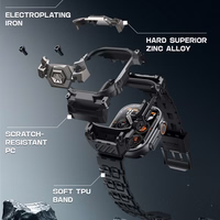 Supcase Unicorn Beetle Ore dėklas Apple Watch Ultra 1 / 2 49mm - Juodas