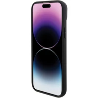 BMW Odinis Hot Stamp dėklas telefonui iPhone 15 Plus - juodas