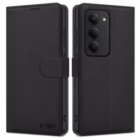 Dėklas Tech-Protect Wallet Xiaomi Redmi 15 4G/Redmi 15 5G juodas