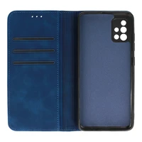 Wonder Prime dėklas telefonui Samsung Galaxy A51 tamsiai mėlynas