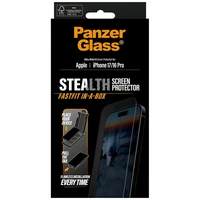 PanzerGlass Stealth Ultra-Wide Fit Fastfit Tempered Glass Apsauginis stiklas skirtas iPhone 17 / 16 Pro
