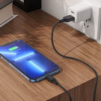 Kabelis USB-A į Micro USB Hoco 2,4A 1 m X90 juodas