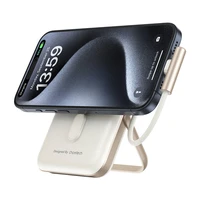 Magnetinė išorinė baterija Choetech B735 10000mAh 20W PD + USB-C laidas (balta)