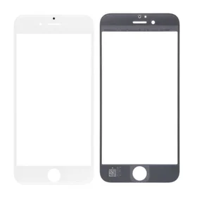 LCD stikliukas Apple iPhone 6S su rėmeliu ir OCA baltas V2 ORG