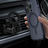 Uniq Trelix Car magnetinis automobilinis laikiklis ventiliacijos angai - juodas