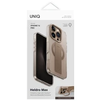 Uniq Heldro Max Magclick įkrovimo dėklas iPhone 16 Pro - auksinis
