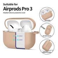 "Tech-Protect" silikoninis dėklas su kabliuku "AirPods Pro" - smėlio spalvos
