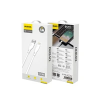 Dudao USB / Lightning 3A 1m baltas kabelis (L2L 1m baltas)