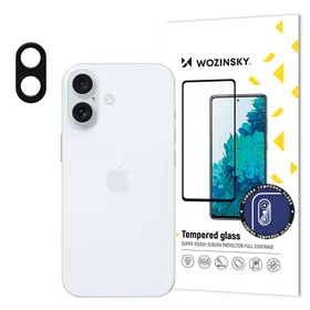 Wozinsky Full Camera Glass 9H grūdintas stiklas iPhone 16 Plus kamerai